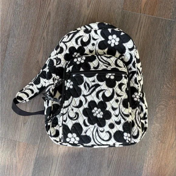 Vera Bradley | Bags | Vera Bradley Black And White Floral  display picture 1